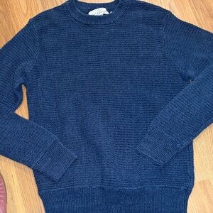 H&M Deep Blue Crewneck Sweater